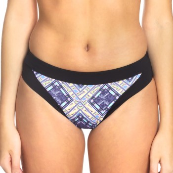 Sunseeker Tribe Attack Full Classic Bikini Panty Sort mønstret 44 Dame