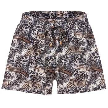 Trofé Trofe Mix Bikini Wildlife Swimwear Shorts Sort mønstret 42 Dame