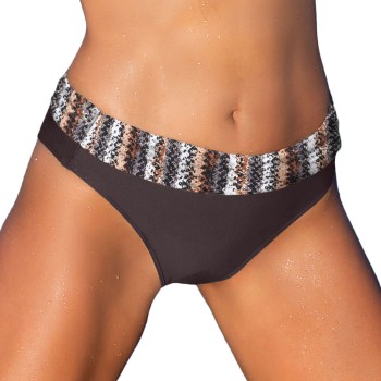 Wiki Puerto Rico Swim Tai De Luxe Brief Brun mønstret 44 Dame