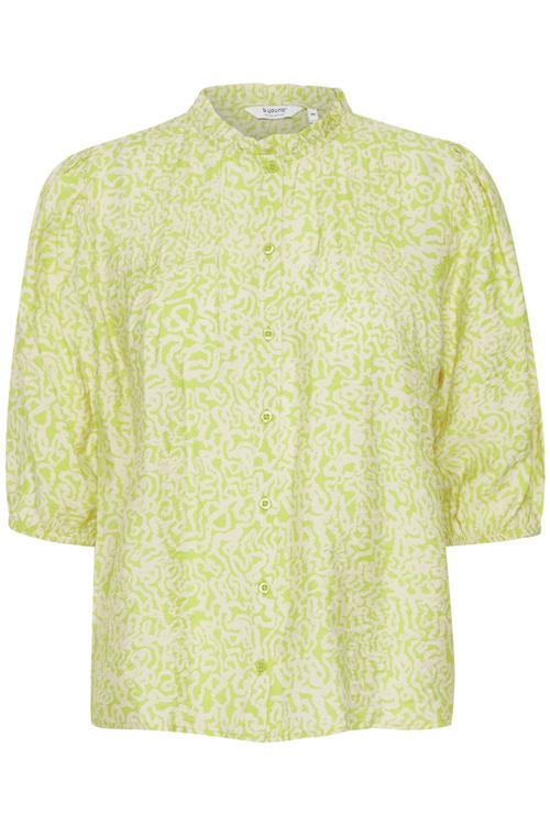 b.young Bluse  siv / hvid