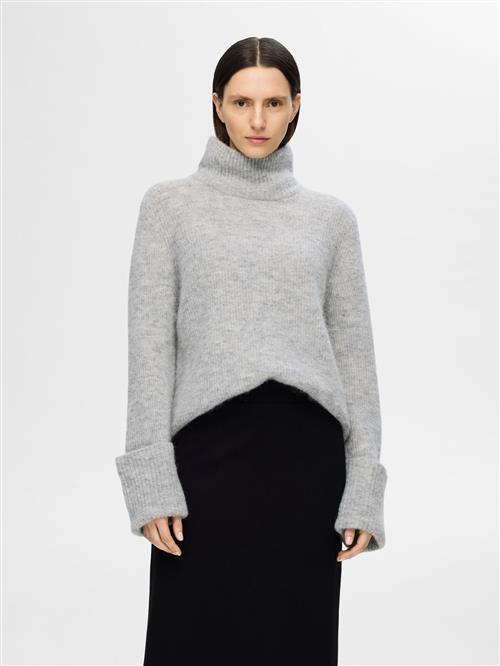 SELECTED Pullover 'SLFSia'  lysegrå