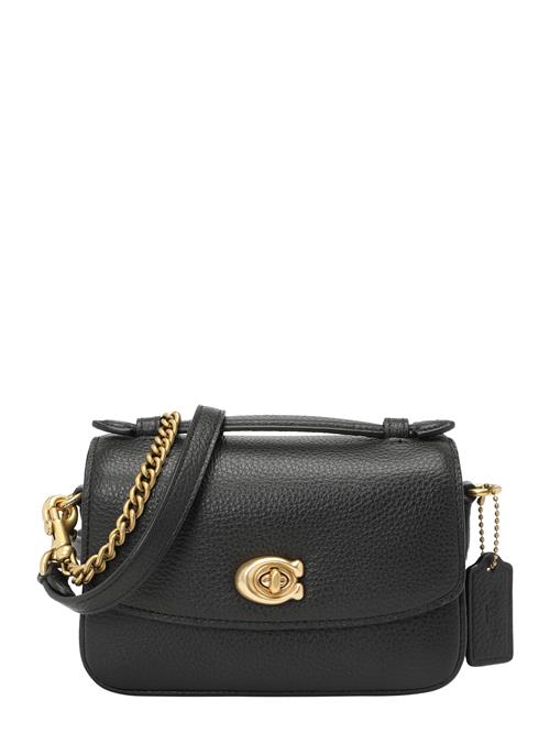 COACH Håndtaske 'CASSIE CROSSBODY BAG 17'  guld / sort