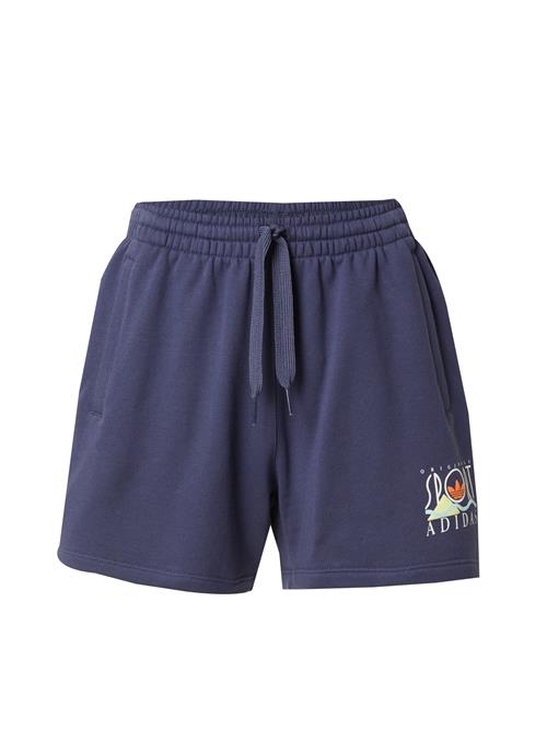 ADIDAS ORIGINALS Bukser  marin / gul / orange / hvid