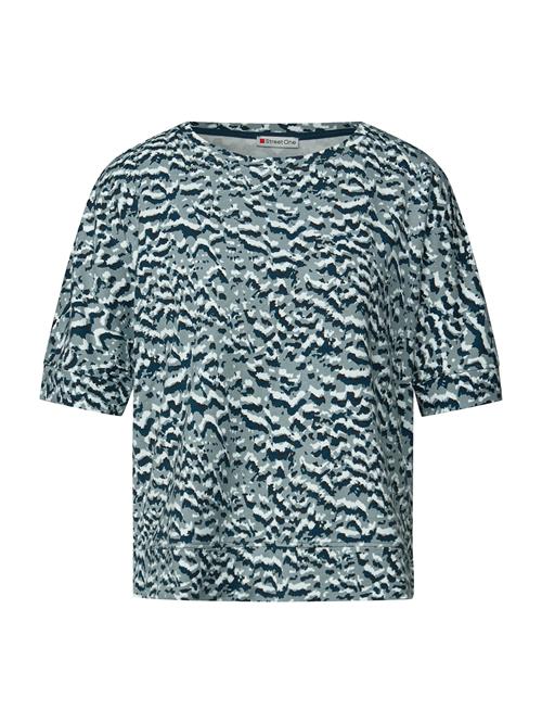 STREET ONE Shirts  navy / røgblå / hvid