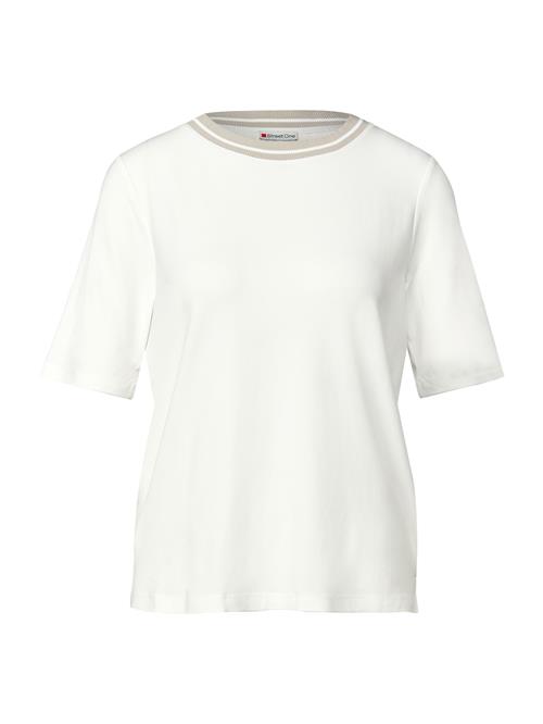 STREET ONE Shirts  mørkebeige / offwhite