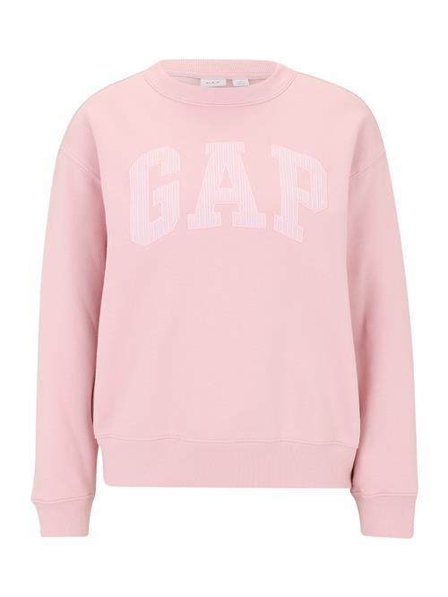 Gap Petite Sweatshirt 'HERITAGE'  lyserød / hvid