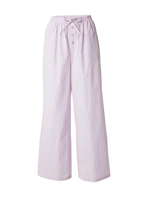Se LOVE Stories Pyjamasbukser 'Theodore'  blå / rosé / hvid ved About You