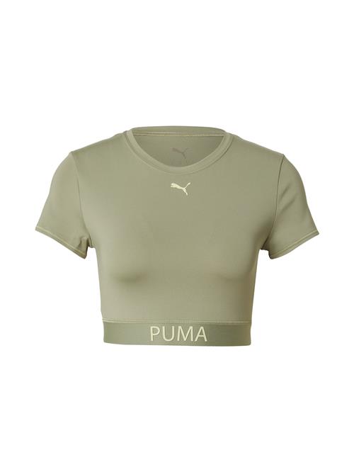 Se PUMA Funktionsbluse 'STRONG'  beige / pastelgrøn ved About You