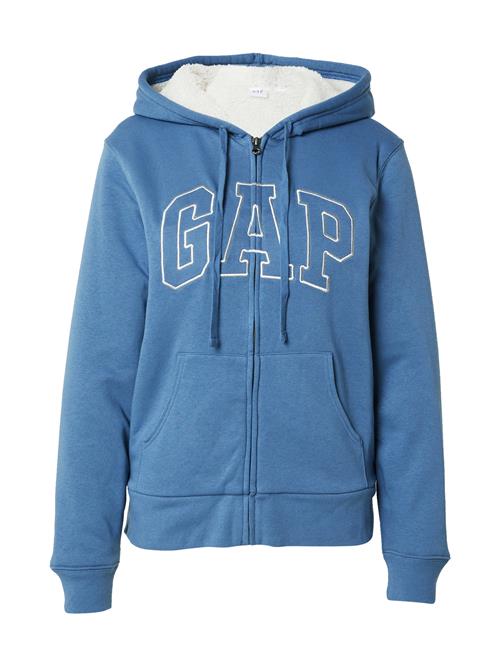 GAP Sweatjakke 'HERITAGE'  blå / hvid