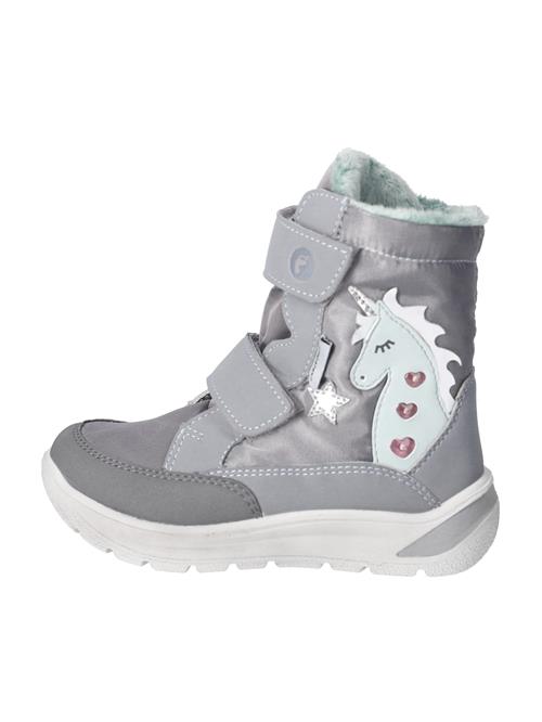 RICOSTA Snowboots 'ANNIKA'  grå / grafit / mint / hvid