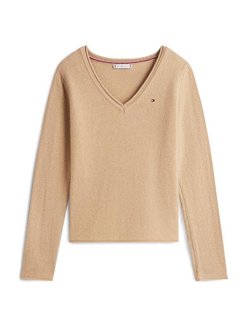 TOMMY HILFIGER Pullover  camel / navy / rød / hvid