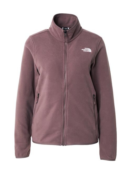 THE NORTH FACE Funktionsfleecejakke 'GLACIER'  brombær / hvid