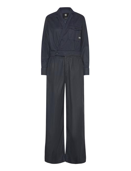 Tailored Wrap Jumpsuit L\S Wmn G-Star Navy