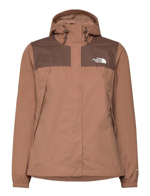 W Antora Rain Jacket The North Face Brown