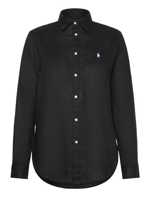 Classic Fit Linen Shirt Polo Ralph Lauren Black