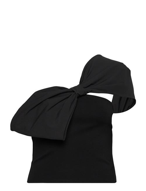 Bow Tube Top Monki Black