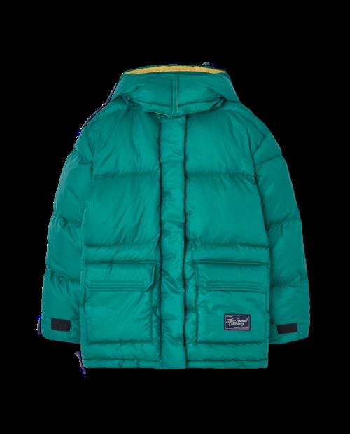 The Animals Observatory Lemur Puffer-jakke Green  Green 4y  Grøn  4 år  Unisex
