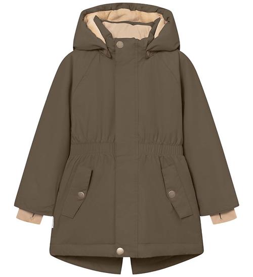 Mini A Ture Vinterjakke - MatVikania Fleece - Tarmac Green