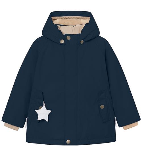 Se Mini A Ture Vinterjakke - MatWally Fleece - Outer Space ved KidsWorld