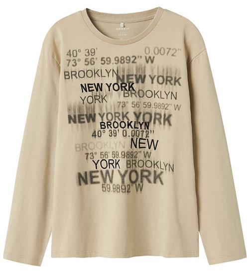 Name It Bluse - NkmNorth - Island Fossil m. Print