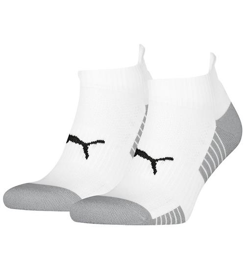 Puma Ankelstrømper - Sport - 2-pak - Hvid