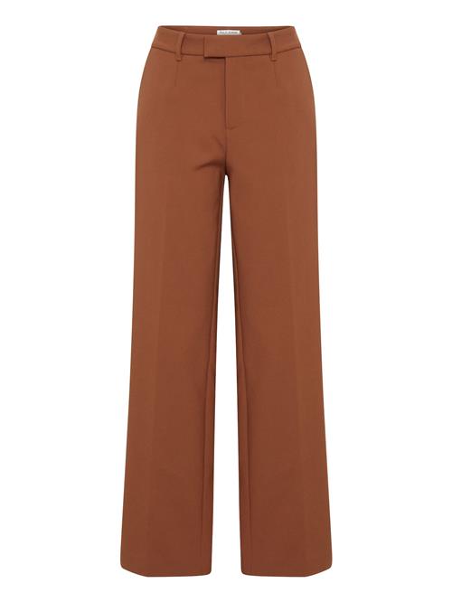 PULZ Jeans Bukser med fals 'Bindy'  lysebrun