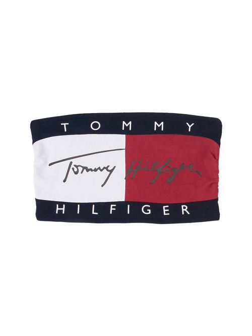 Se Tommy Hilfiger Underwear BH 'Heritage'  marin / rød / sort / hvid ved About You