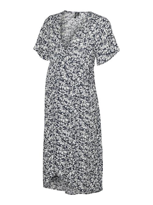Se Vero Moda Maternity Kjole 'VMMMENNY'  blå / offwhite ved About You
