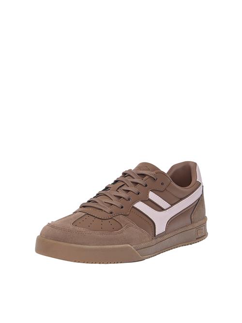 Pull&Bear Sneaker low  creme / brun