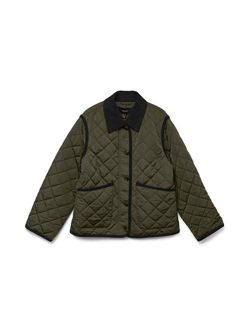 VERO MODA Overgangsjakke  mørkegrøn