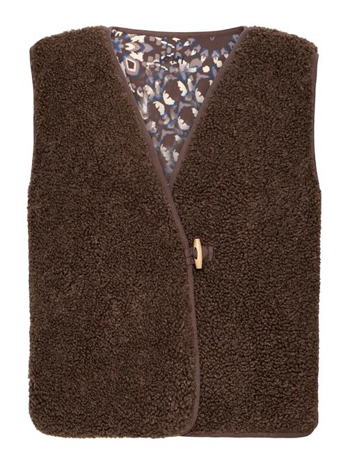 ICHI Vest 'IHGOZIMA'  mørkebrun