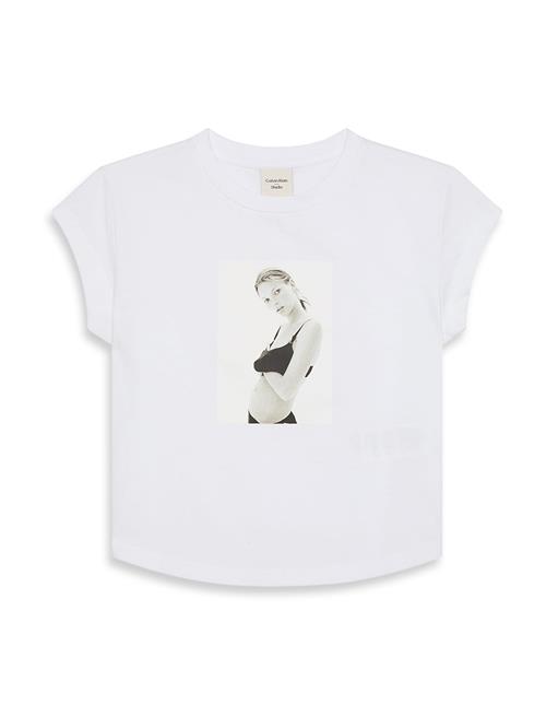 Calvin Klein Shirts 'CLASSIC KATE'  lysegrå / sort / hvid