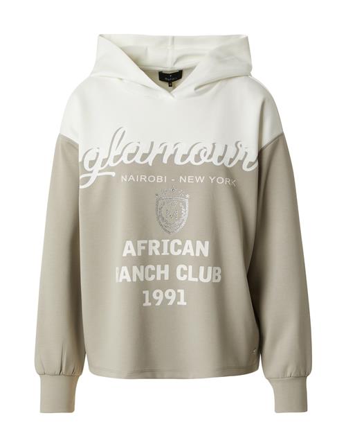 monari Sweatshirt  greige / sølv / hvid