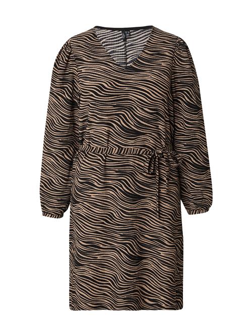 Vero Moda Curve Kjole 'VMCFRIGA'  mokka / sort