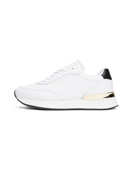 TOMMY HILFIGER Sneaker low 'CHIC FASHION'  guld / sort / hvid