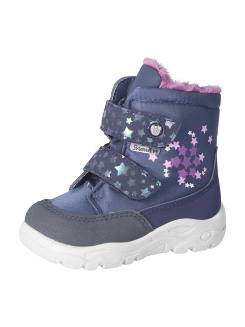Pepino Snowboots 'MILENA'  navy / dueblå / lilla / hvid