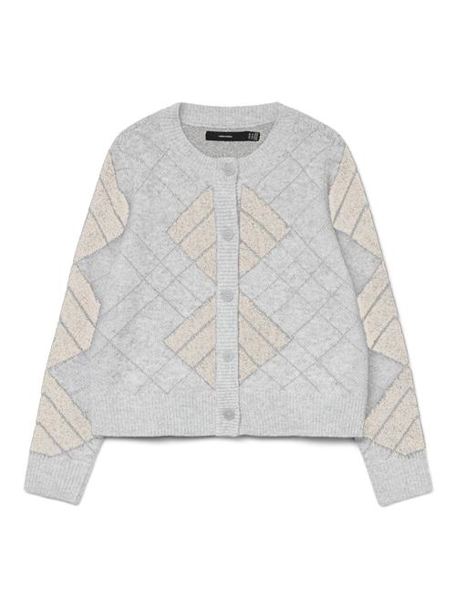 Se VERO MODA Cardigan 'DAE'  beige / grå ved About You