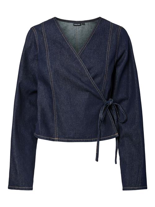 PIECES Bluse 'FENNA'  navy