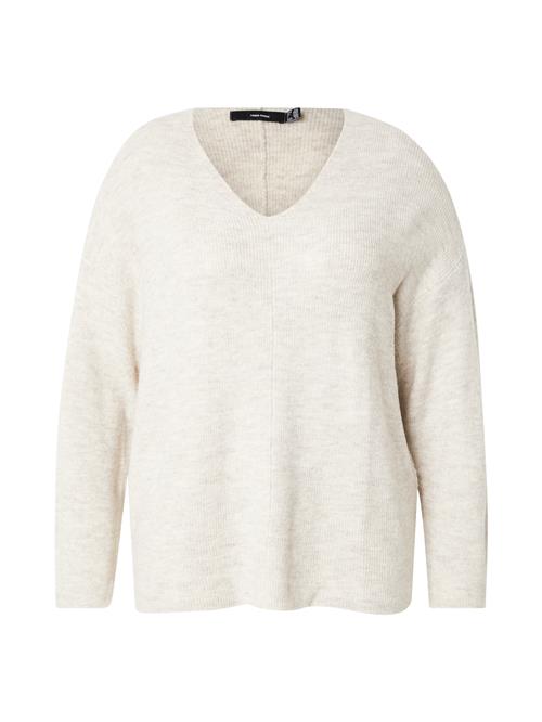 Vero Moda Curve Pullover 'VMCLEFILE'  ecru