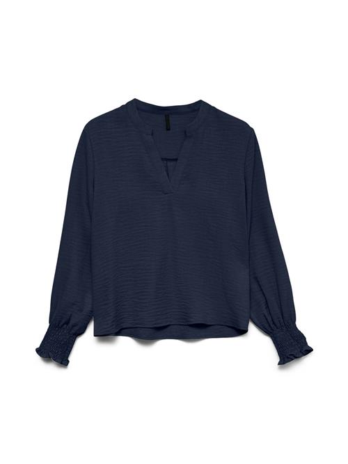 VERO MODA Bluse 'MELANEY'  blå