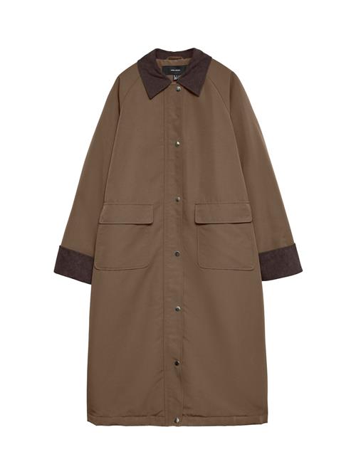 VERO MODA Overgangsfrakke 'SILJA'  brun