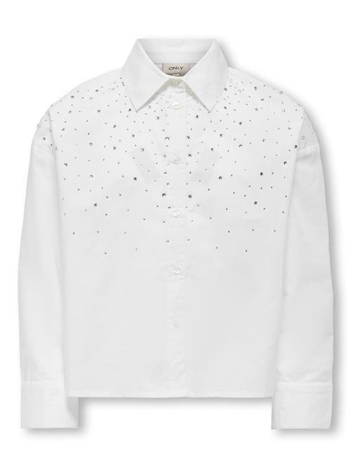 ONLY GIRLS Bluse 'KOGLINAH'  hvid