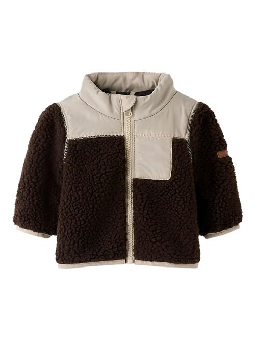 NAME IT Fleecejakke  beige / brun