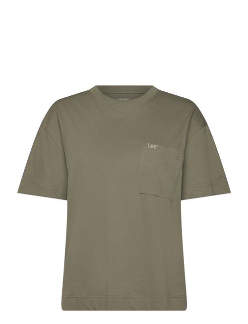Ss Pocket Tee Lee Jeans Khaki