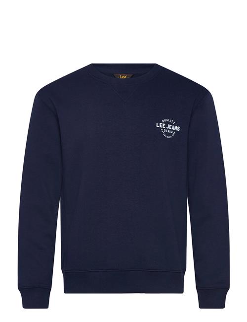 Small Logo Crew Sws Lee Jeans Navy