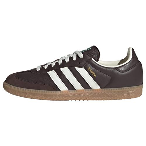 ADIDAS ORIGINALS Sneaker low 'Samba'  kastaniebrun / hvid