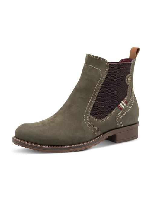 Tamaris Chelsea Boots  oliven