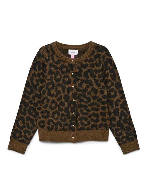 Vero Moda Girl Cardigan 'VMNEWKAI'  brun / sort