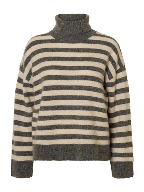 SELECTED Pullover 'SLFLULU'  greige / grå-meleret