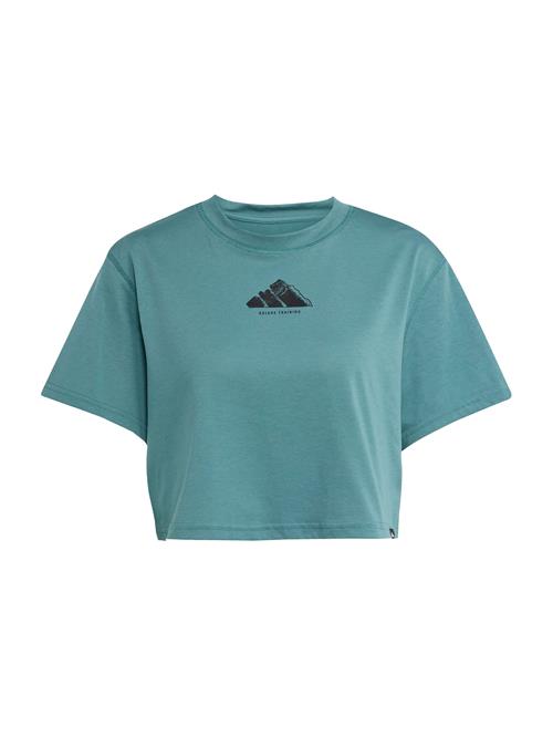 ADIDAS PERFORMANCE Funktionsbluse 'VNTG'  petroleum / sort